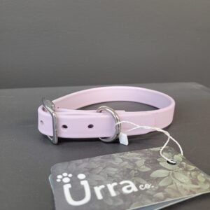 Collier Urra En Biothane Lilas