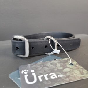 Collier Urra En Biothane Noir