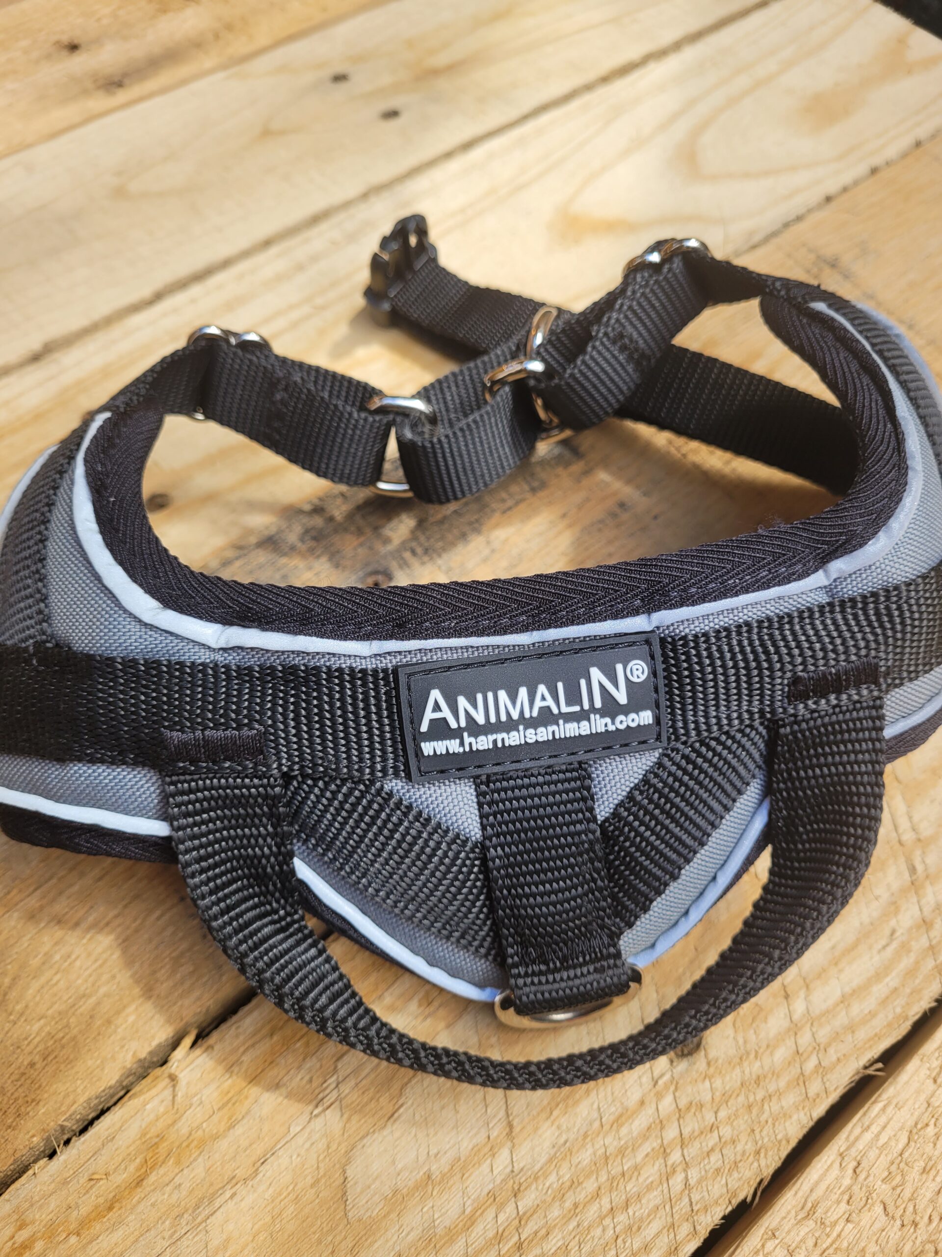 Harnais Animalin Reflex Gris