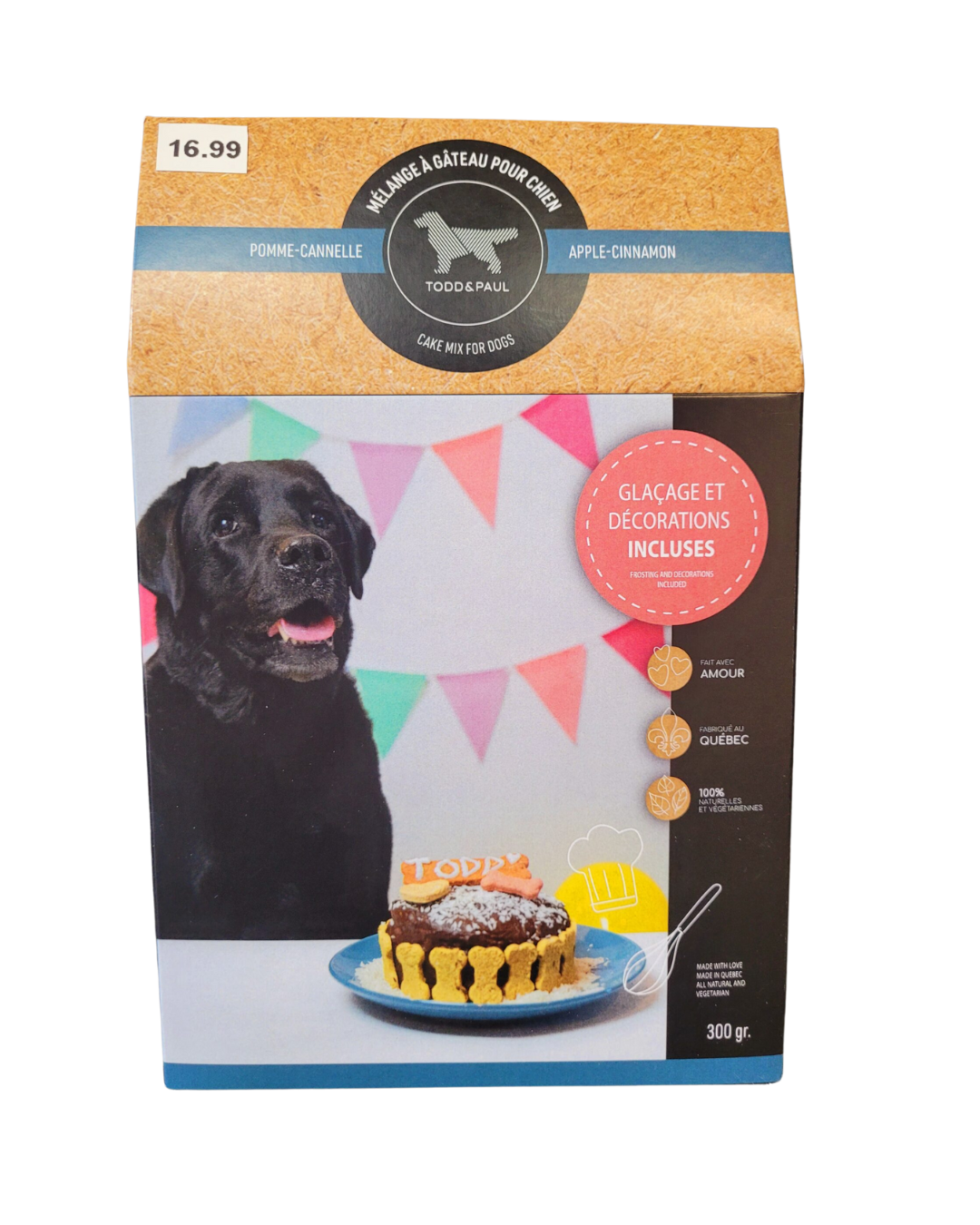 Mélange À Gâteau Pour Chien TODD&PAUL