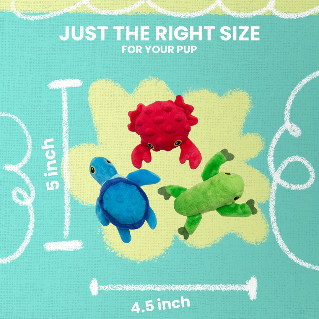 Peluche Pack De 3 Petits Copains De L'Océan - Snug Arooz