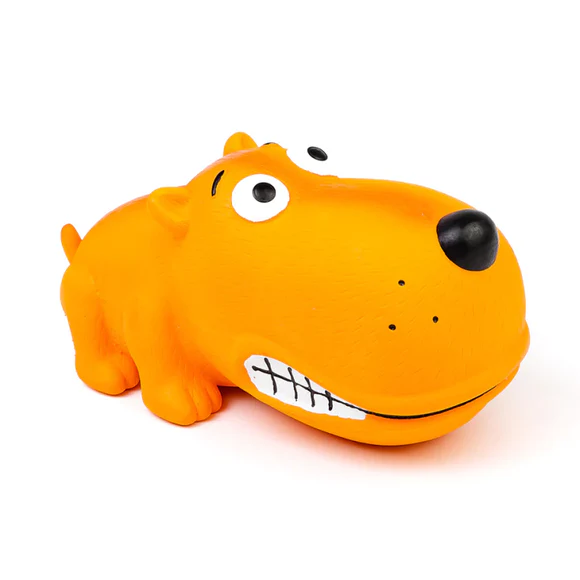 Chien Jouet Couineur En Latex 7" - Bud'Z