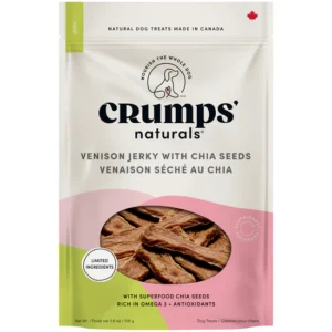 Jerky De Chevreuil Et De Chia - Crumps naturals