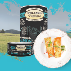 Oven-Baked Nourriture En Conserve Pour Chien, Pâté De Saumon