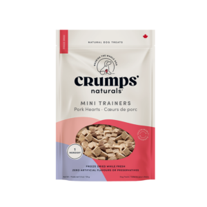 Mini Trainers Cœurs De Porc Lyophilisés - Crumps naturals - 55 g