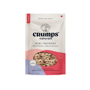 Mini Trainers Cœurs De Porc Lyophilisés - Crumps naturals - 115 g
