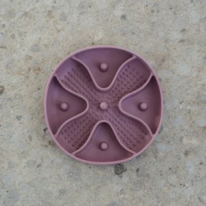 Bol En Silicone Anti-Glouton Rose Blush - Dexypaws