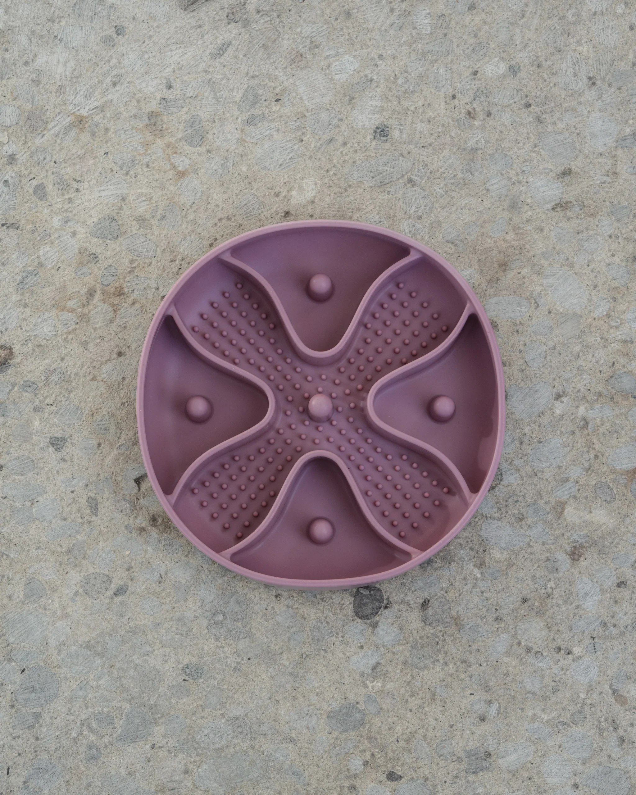 Bol En Silicone Anti-Glouton Rose Blush - Dexypaws