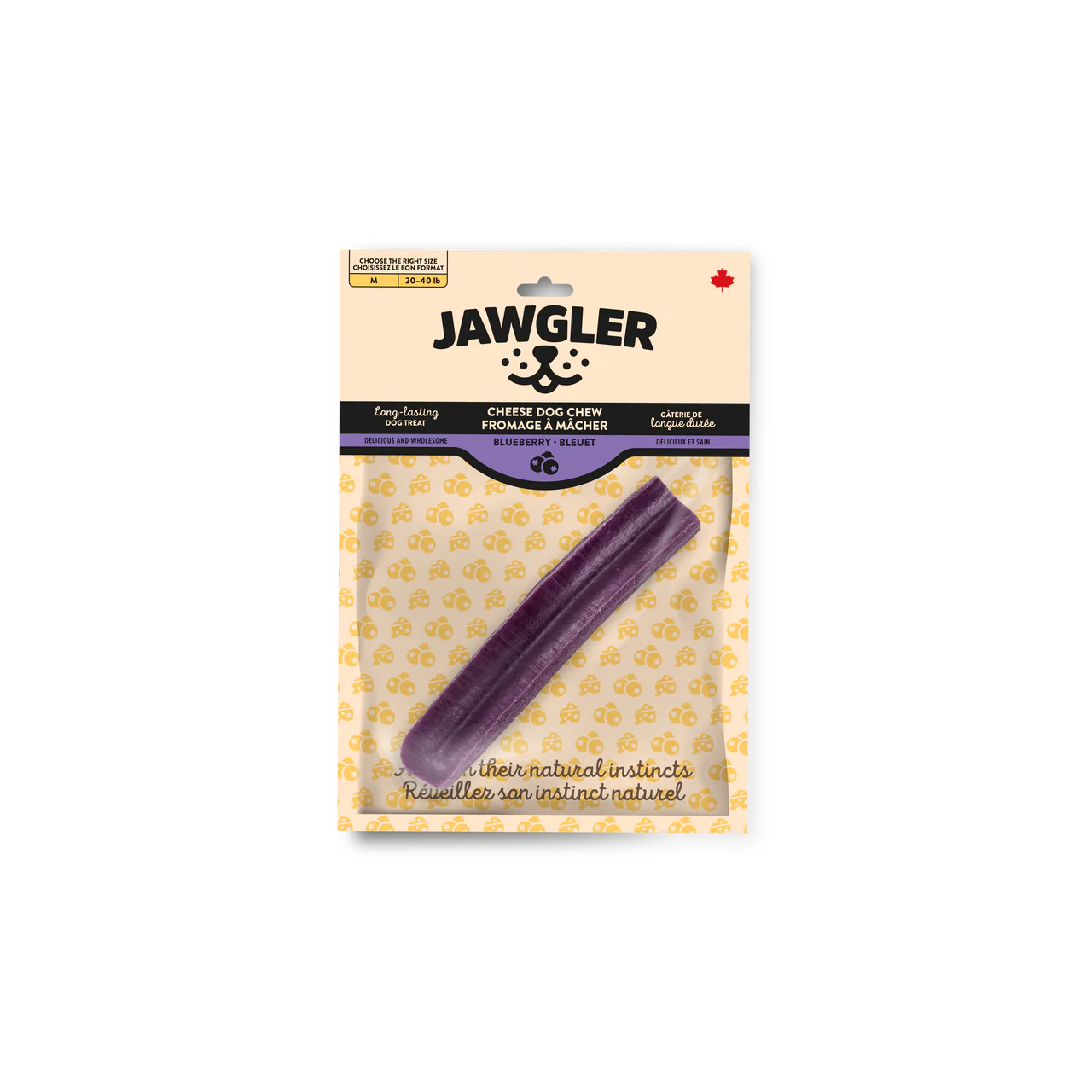 Fromage De Yak À Mâcher Bleuet - Jawgler