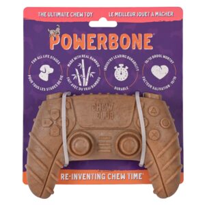 Powerbone Jouet à Mâcher Pour Chien, Nylon & Bambou - Manette De Jeux Vidéo 5"