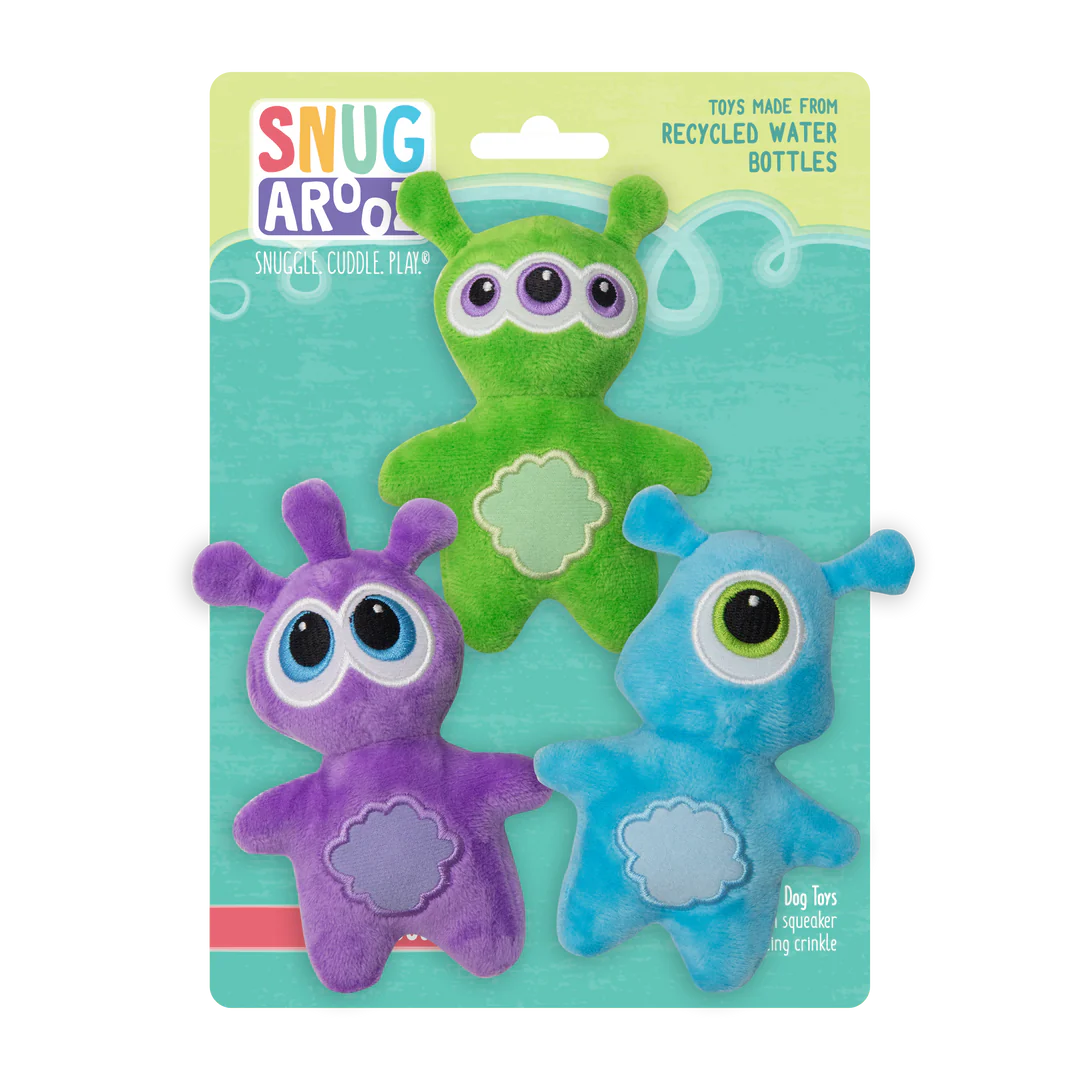 Peluche OOOoooOOOO Pack De 3 Aliens - Snug Arooz