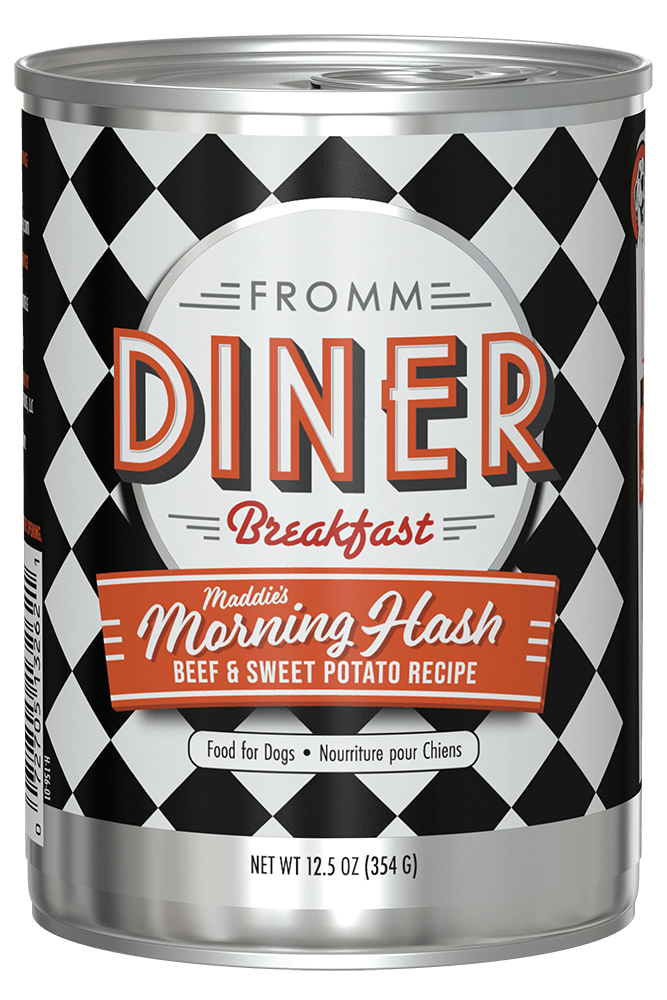 Fromm Diner Breakfast Pâté Pour Chien Haschisch Matinal De Maddie En Conserve 354 g