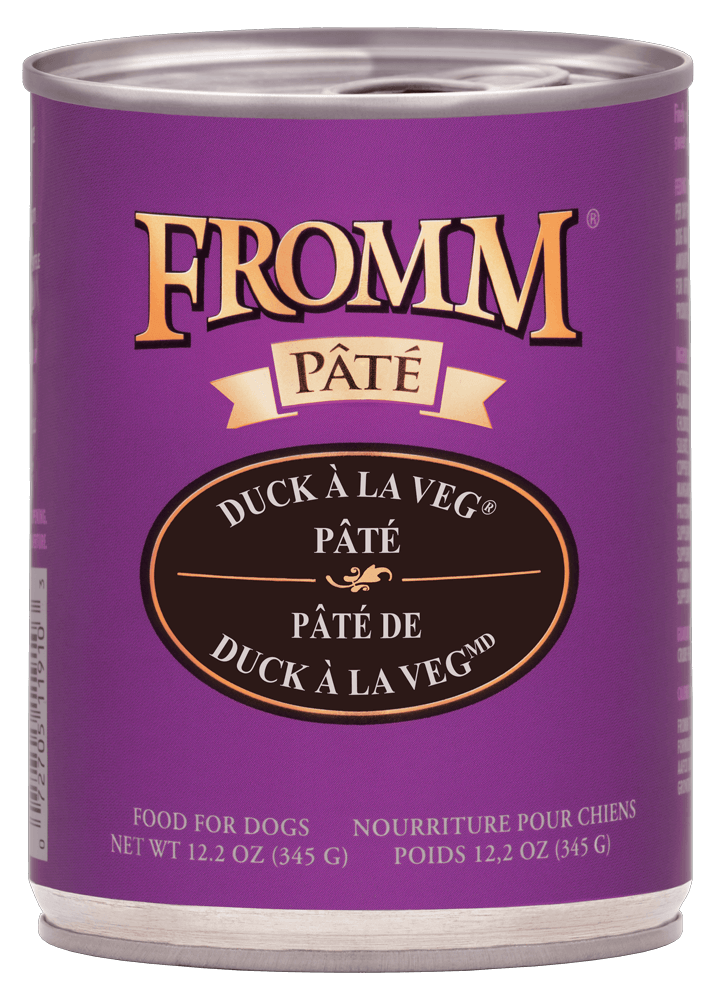 Fromm Pâté De Canard À La Veg Pour Chien En Conserve 345g