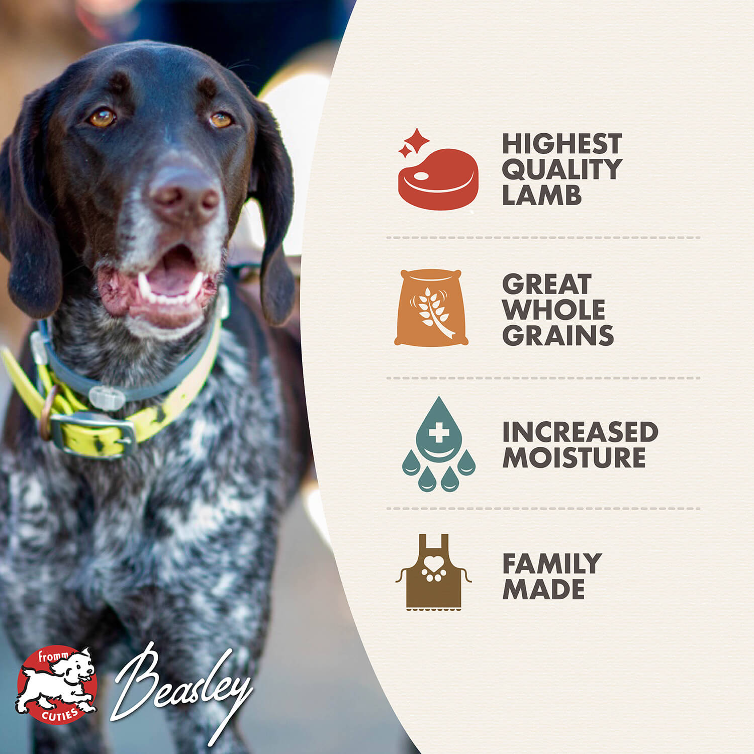 Fromm Pâté D'Agneau Pour Chien En Conserve 345g