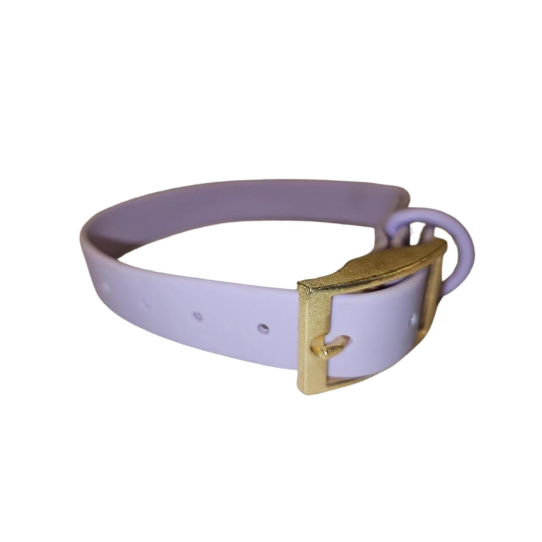 Collier Imperméable Couleur Lilas- DexyPaws