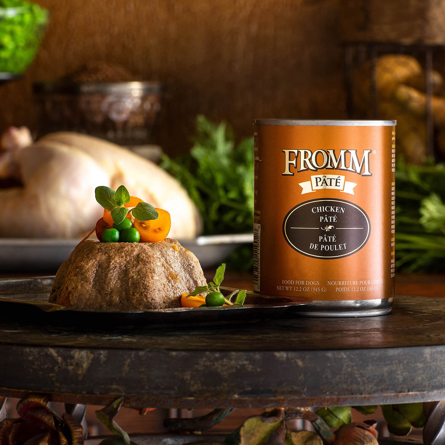Fromm Pâté De Poulet En Conserve 345g