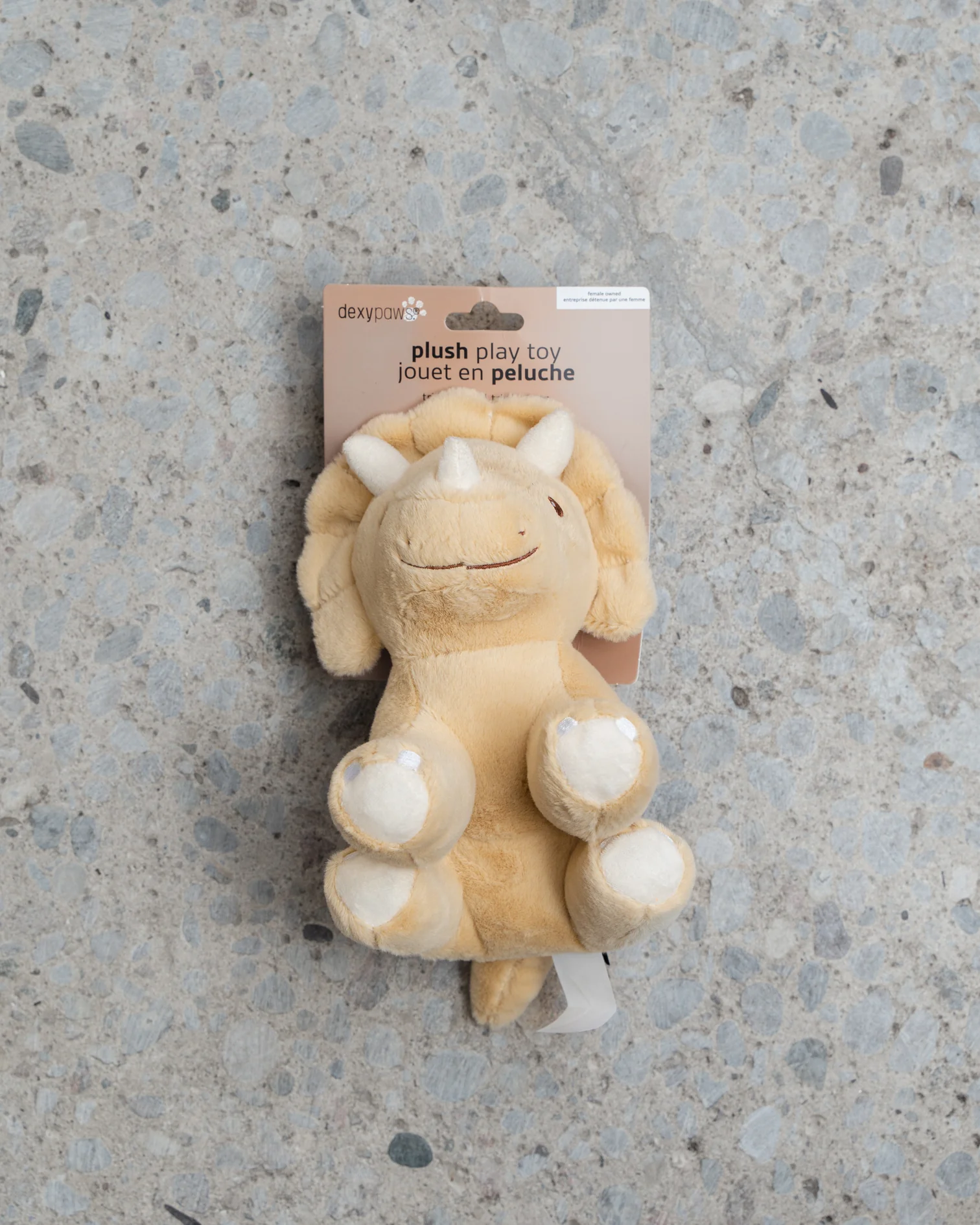 Dexypaws Peluche Tricératops