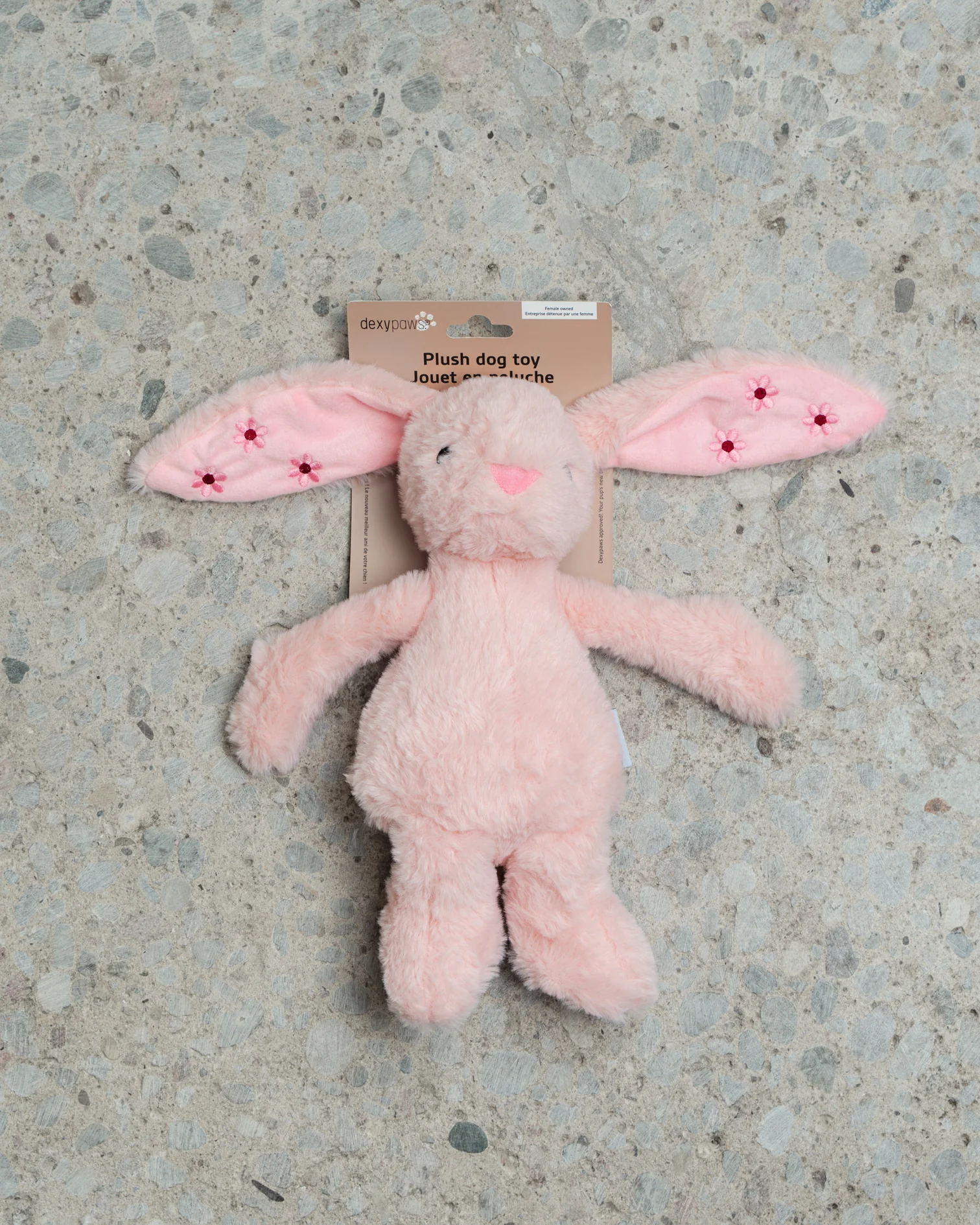 Dexypaws Peluche Lapin Rose