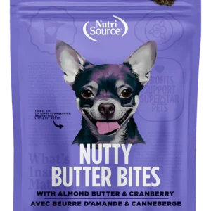 Nutrisource - Nutty Butter Bites Beurre D'amande Et Canneberge 6oz