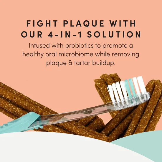 Crumps' Naturals Plaques Busters Bâtonnets Dentaires - Soins De Toute La Bouche