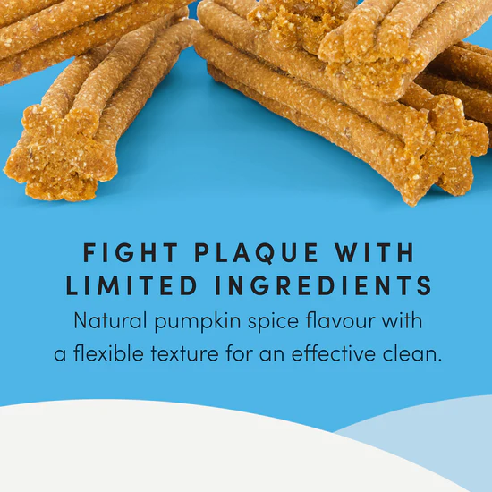 Crumps' Naturals Plaques Busters Bâtonnets Dentaires - Épices À La Citrouille