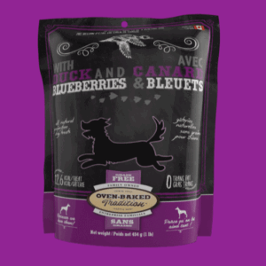 Oven-Baked Gâteries Pour Chien Sans Grains - Canard Et Bleuets