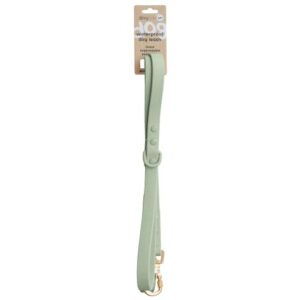 Laisse Imperméable Pour Chien, Couleur Vert sauge 5 Pi - DexyPaws