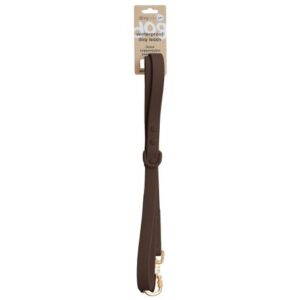 Laisse Imperméable Pour Chien, Couleur Espresso 5 Pi - DexyPaws
