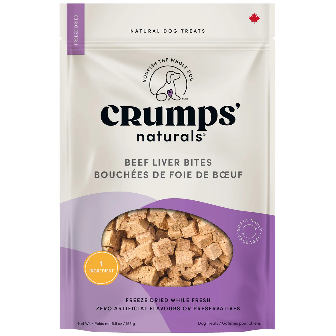 Crumps'Naturals Bouchées De Foie De Boeuf