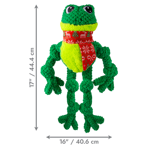 Peluche Grenouille Des Fêtes - Kong