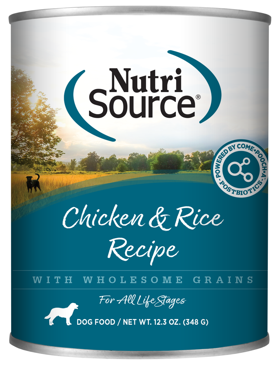 Conserve NutriSource Poulet & Riz