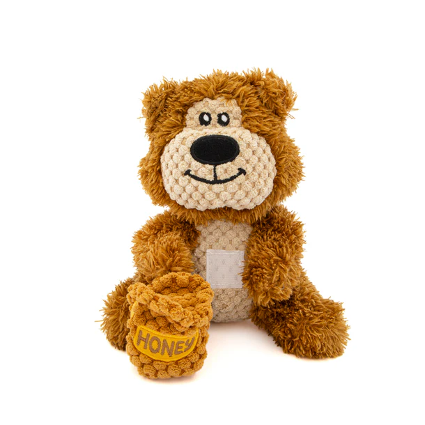Peluche Ourson Et Son Pot De Miel - Guru