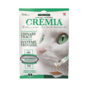 Crèmia Gâteries à Lécher Pour Chat, Sans Grains, Système Urinaire - Poulet 12 X 15 gr - Oven Bake Tradition