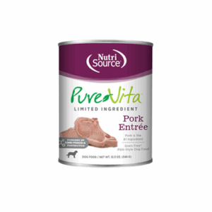 Conserve NutriSource Pure Vita entrée de porc