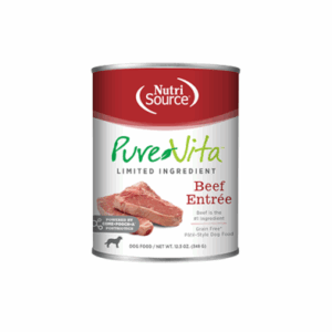 Conserve NutriSource Pure Vita entrée de boeuf