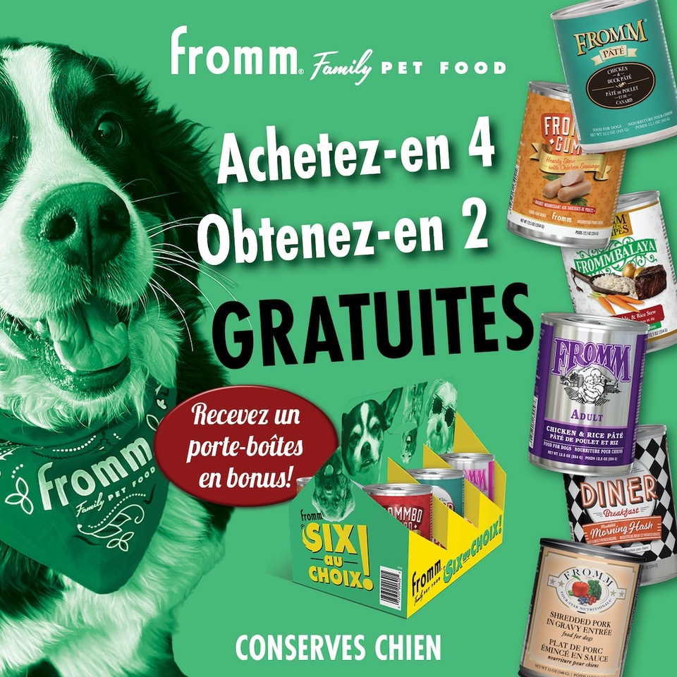 Achetez-en 4 et obtenez 2 conserves gratuites !