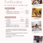 Tarification 2026 - PNG