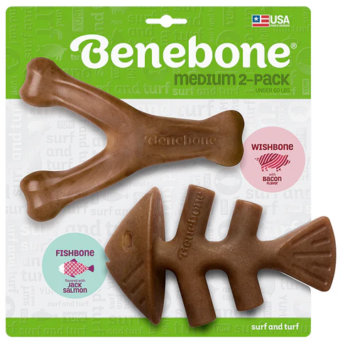 Benebone Surf And Turf - Paquet De Deux