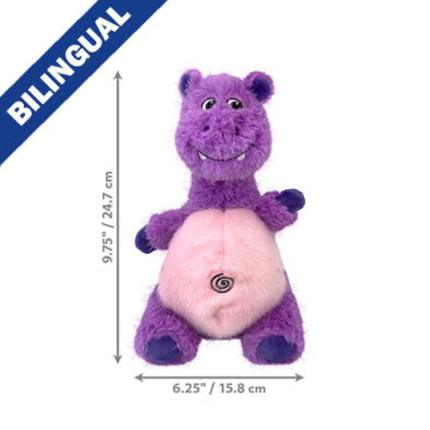 Peluche Hippo Avec Noeud En Corde