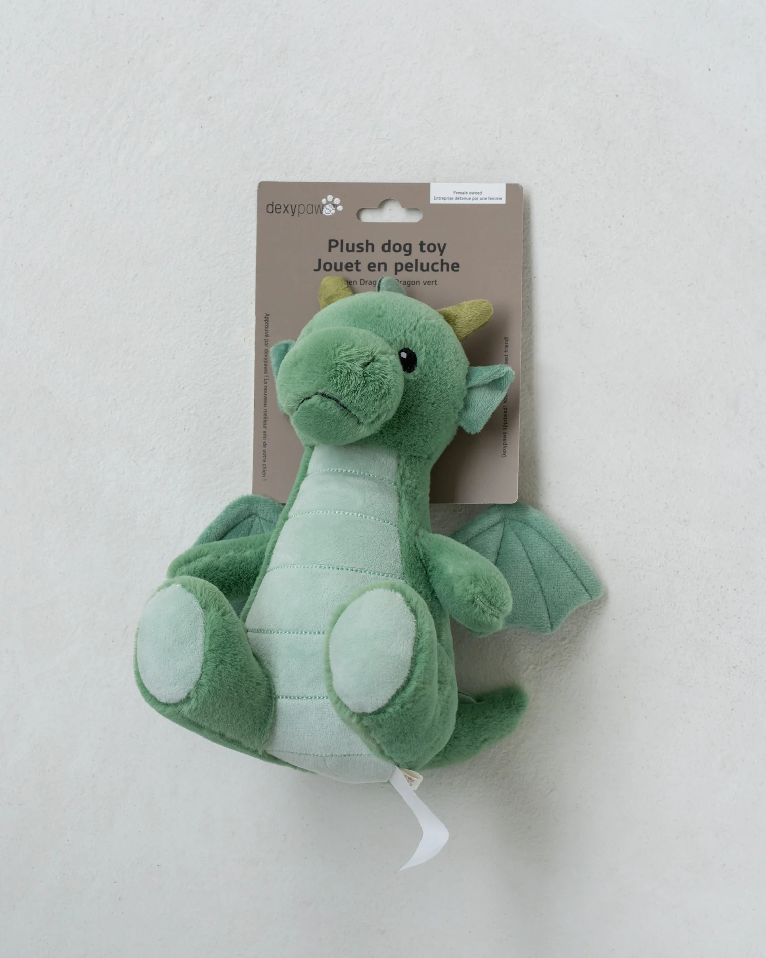Peluche Dragon Vert - DexyPaws