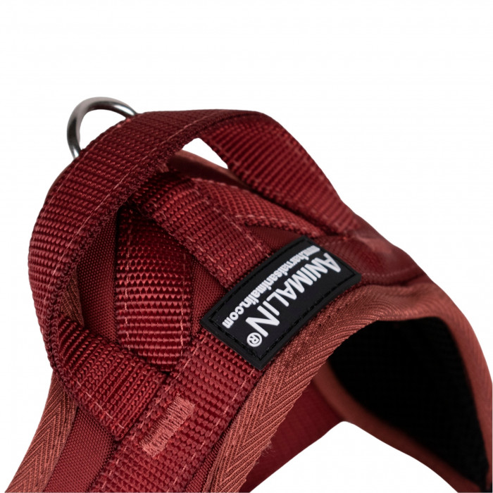 Harnais Animalin Automne Bordeaux