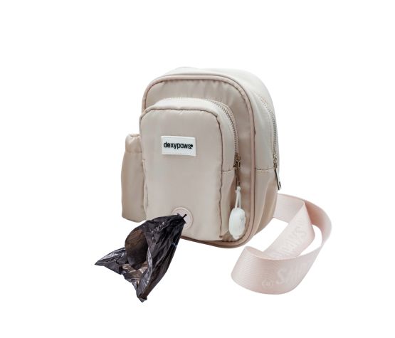 Sac à Bandoulière "tout L'essentiel" Incluant Bouteille Et Accessoires - DexyPaws